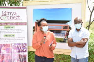 The architects, Josephine and Edward