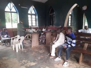 community dialogue in progress