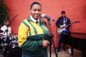 High Schoolers do their first TV performance