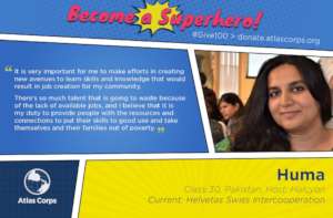 #BecomeASuperhero: Alumna Huma