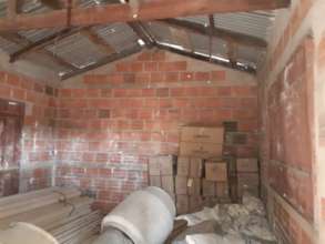 Current state of the construction to restore