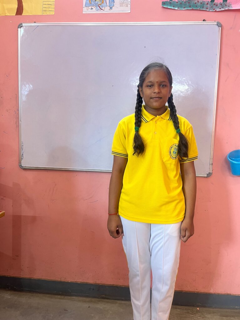 Our student Aaradhya - 12 years old - class 7