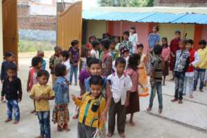 Children visiting the KCWC on Independence Day