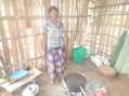 Kehami in her kitchen