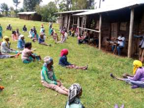 Initial Self Help Group training for women