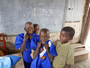 Mothers make the school uniforms in sewing classes