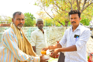 NGO Andhra Pradesh serving food donation to hungry