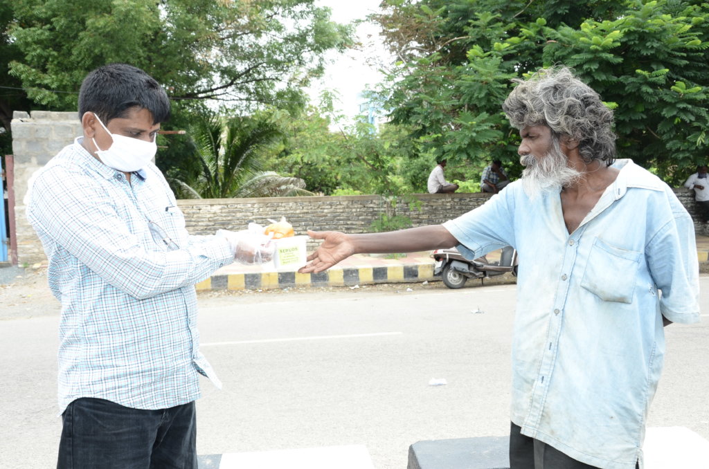 Feed the Hungry Homeless People in India