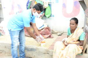 feeding the poor and hungry needy people in india
