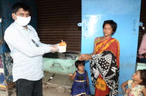 feeding the poor and hungry women in andhrapradesh