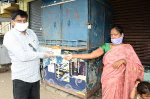 sponsorship of lunch for destitute woman in india