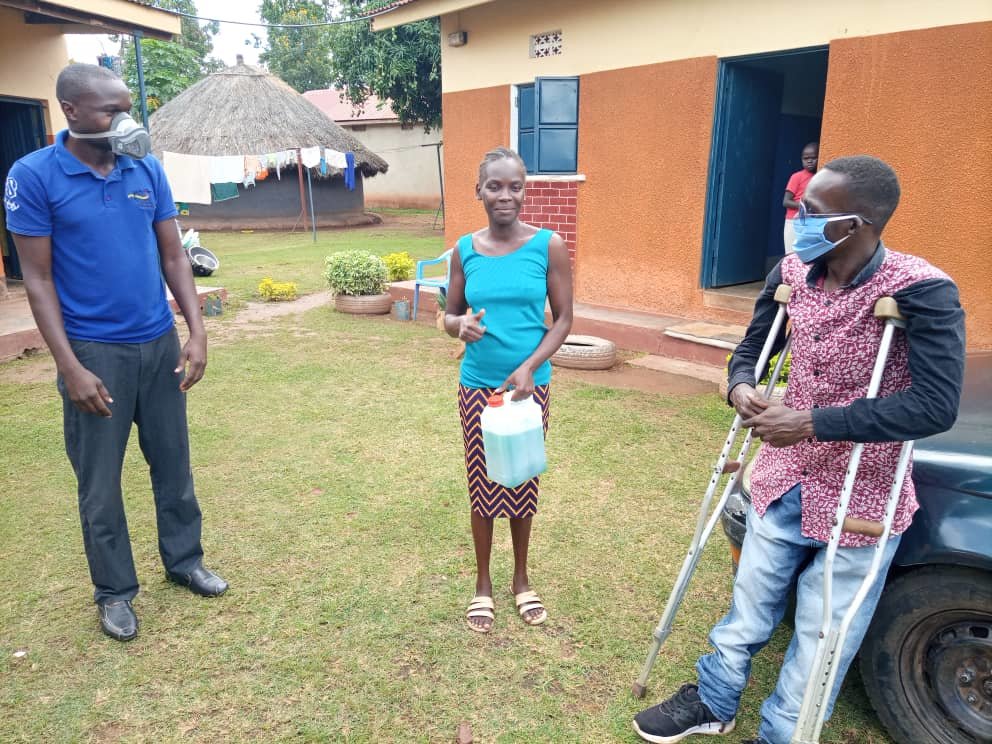 Help Disabled Ugandans Make Clean Wash Soap