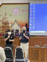 Ric sharing at Children's Home Association in June