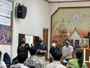 The full team who each had a time to share