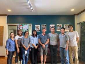 Staff of Home 2 and our training staff (on right)