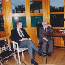 Glenn Doman (right) Douglas Doman (left)