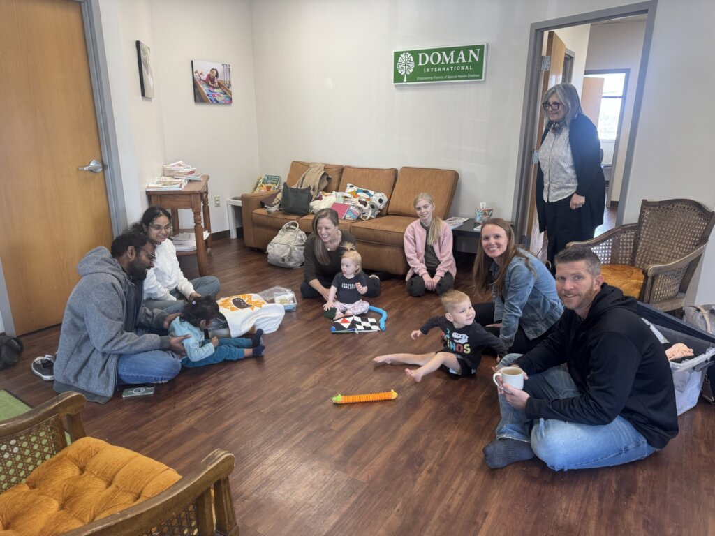 Families at their Doman Program Appointment
