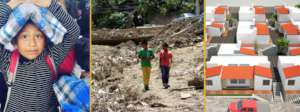 Houses for 20 families affected by hurricane Earl
