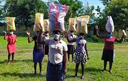 Tippy Tap Hand Washing for COVID-19 prevention