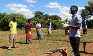 Tippy Tap Hand Washing for COVID-19 prevention