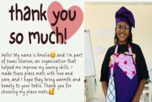 Amelia, SHEROES participant