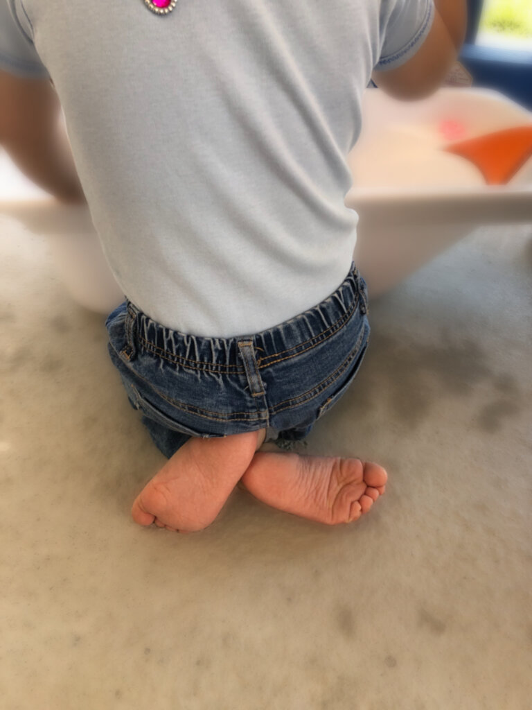 Shoes off for Sensory Play!