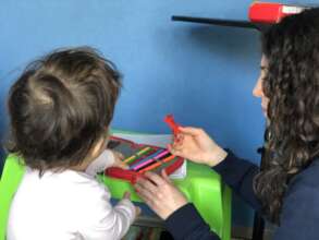 working on fine motor skills