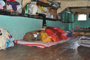Sleeping accommodation in the old home