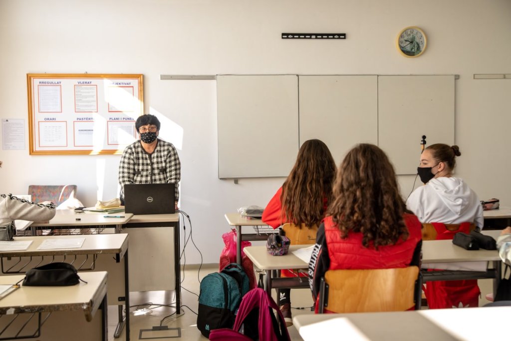 In Albania, Laptops for 14 Teachers
