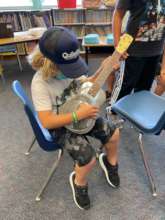 What is this crazy uke? It's a Resonator!