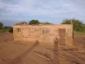 Kiruru pre-Primary school lost its roof in a storm