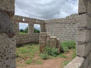 New primary school awaiting its roof