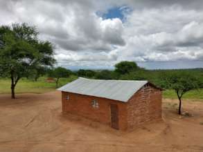 Re-roofed pre-primary school in Kiruru