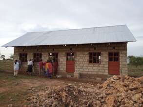 New school building with outside light!