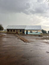 Kiruru school in the rain