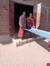 Storing the roof sheets before installation