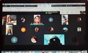 Virtual group meeting