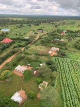 View from Terrat radio tower