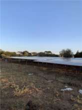 The solar panels powering the radio station