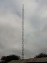 ORS transmitter mast (with bird's nest)