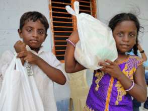 distribution of ration kits