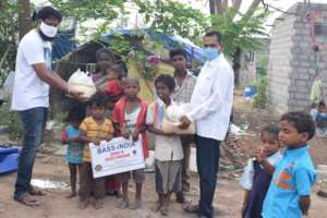 BASS Covid relief to a family with 6 kids