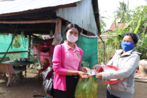 She can earn income through selling.