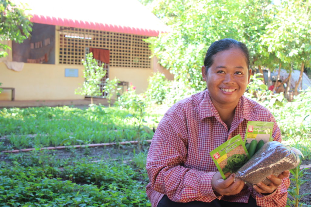 COVID19 Home Gardening for 50 Cambodian Families