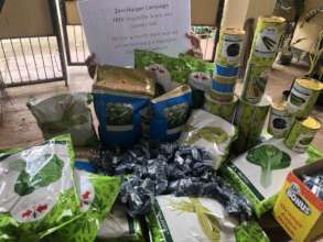 Vegetable seeds for distribution