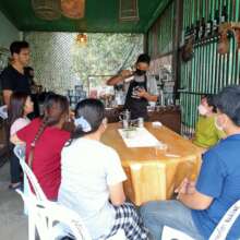 Future Baristas learn English and coffee