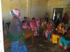 Training session for women members on IGA