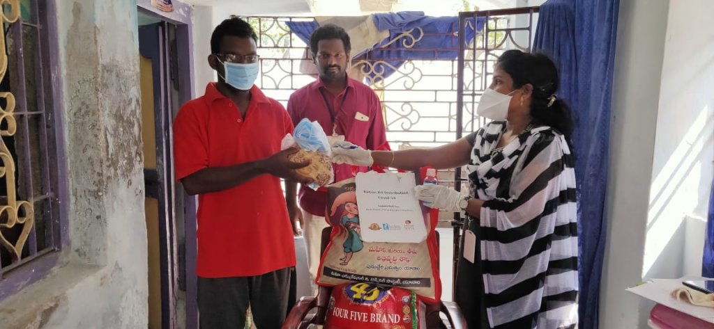 Help 250 COVID-19 affected families in India