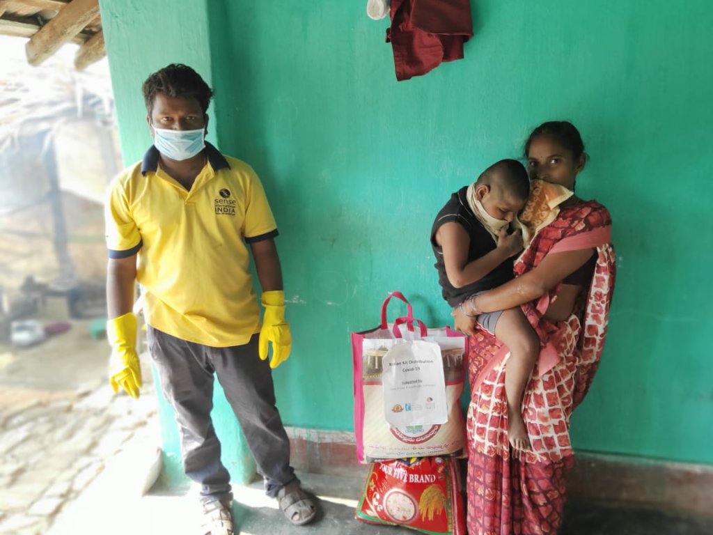 Help 250 COVID-19 affected families in India