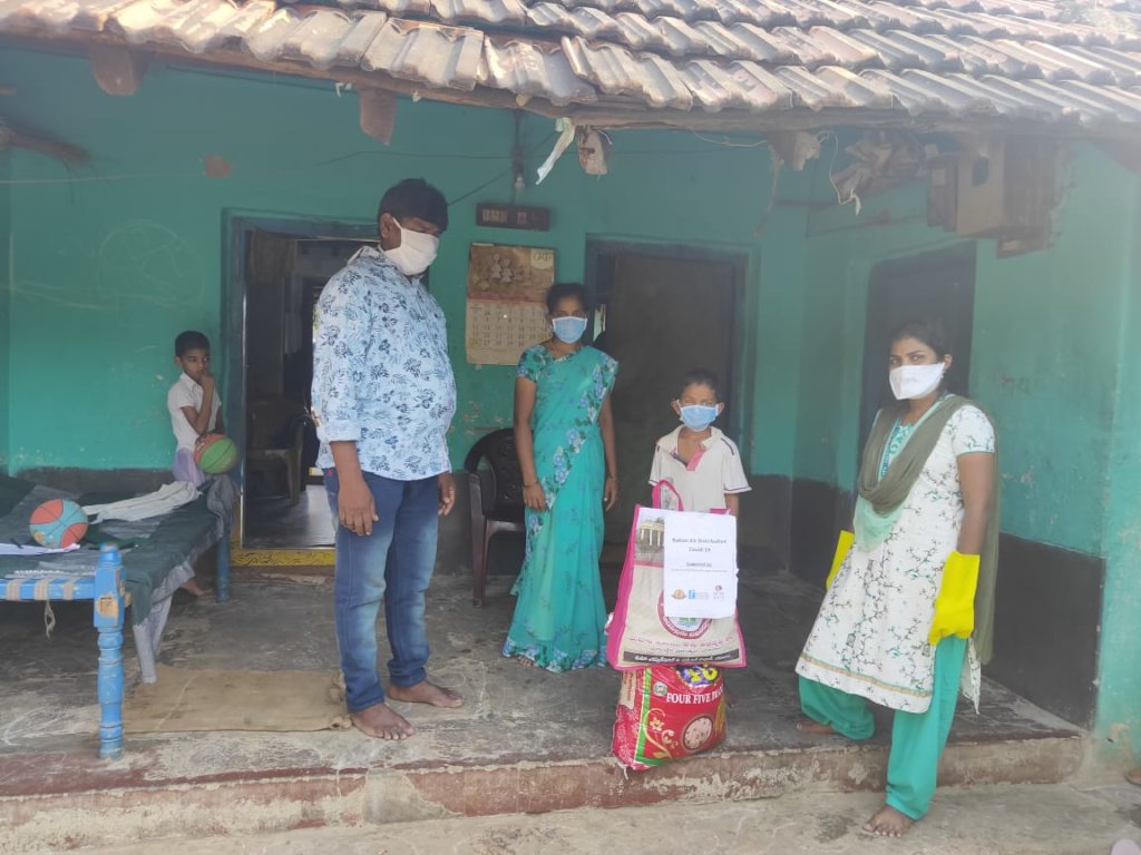 Help 250 COVID-19 affected families in India